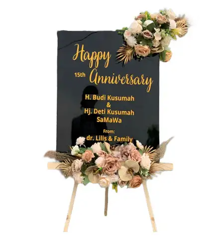 Papan Bunga Akrilik Pancurwening